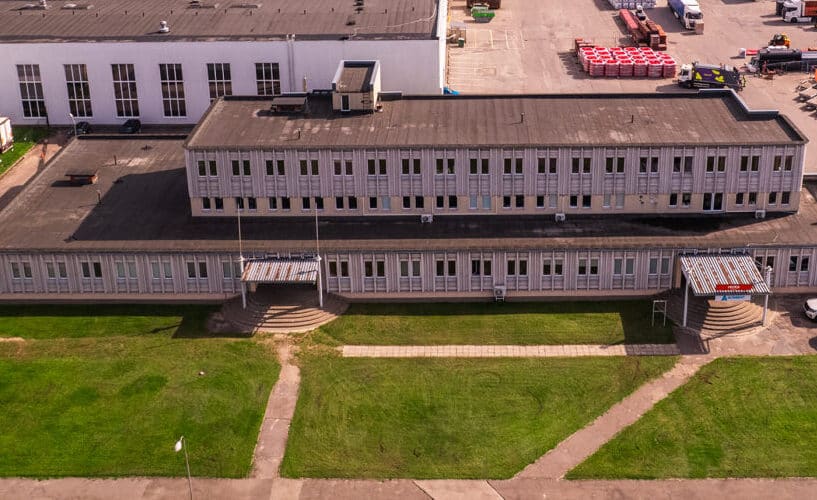 Warehouse units at Baltica Industrial Park
